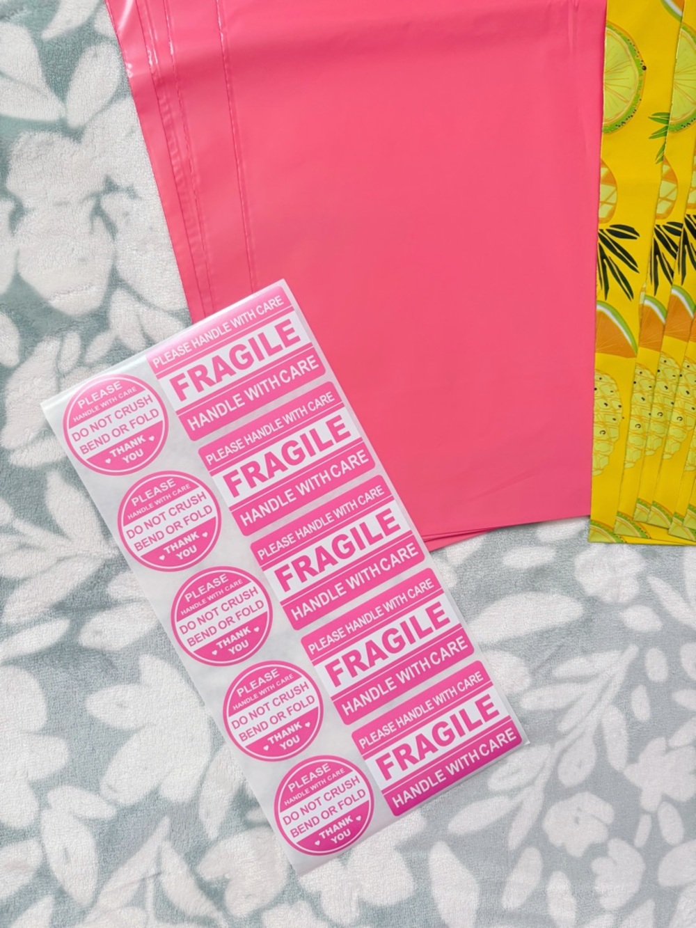75 Piece Tropical Fruity Shipping Supply Bundle 🌴🌺🍍 - Picture 5 of 5